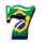 fogo do brasil 777 7 brazil symbol icon
