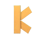 folds of fortune k symbol icon