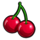 football hold and blitz cherry symbol icon
