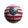 football power goals american ball symbol icon