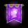 for the kingdom purple symbol icon
