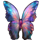 forest of forbidden treasures butterfly symbol icon
