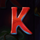 forest spirit k symbol icon
