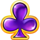 forever golden clubs symbol icon