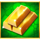 forever golden gold bar symbol icon