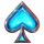 forged in fortune hold and win spade symbol icon