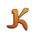 fortune 3 lions k symbol icon