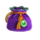 fortune 3 lions pouch symbol icon