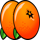 fortune 5 oranges symbol icon