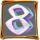 fortune 88 8 white symbol icon