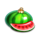 fortune christmas wild watermelon symbol icon