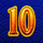 fortune coin 10 symbol icon