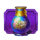 fortune coin charm pot symbol icon
