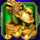 fortune coin mega jackpots frog symbol icon