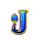 fortune coin mega jackpots j symbol icon