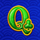 fortune coin q symbol icon