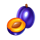 fortune crown 25 plums symbol icon