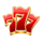 fortune crown 777 symbol icon