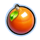 fortune five xmas orange symbol icon