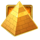 fortune flames gold scatter symbol icon