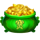 fortune frog green symbol icon