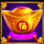 fortune gold prosperity crown symbol icon
