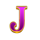 fortune gold prosperity j symbol icon