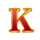 fortune gold prosperity k symbol icon