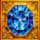 fortune jewels blue symbol icon