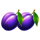 fortune love purple plums symbol icon