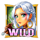 fortune maiden wild symbol icon