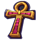 fortune mummy gold ankh symbol icon