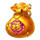 fortune of the golden rat bag symbol icon