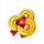 fortune of wu kong coins symbol icon