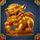 fortune pig vip statue symbol icon