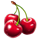 fortune stars red cherries symbol icon