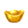 fortune tao panda gold symbol icon