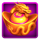 fortune trio minions of fu gold symbol icon