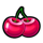 fortune ways x10 cherry symbol icon