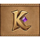 fortune yuri 500 letter k symbol icon