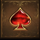 fortunium gold mega moolah spade symbol icon