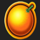 forty fruity million orange symbol icon
