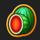 forty fruity million watermelon symbol icon