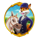 foxin twins fox horse symbol icon
