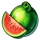 foxium reels avenue link and win melon symbol icon