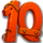 foxy eggs 10 symbol icon