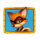 foxy heist thief symbol icon