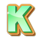 frank pantera letter k symbol icon
