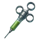 franken alive syringe symbol icon