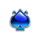 frankenstein triple volt spades symbol icon